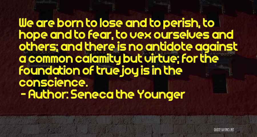 Hope In Calamity Quotes By Seneca The Younger