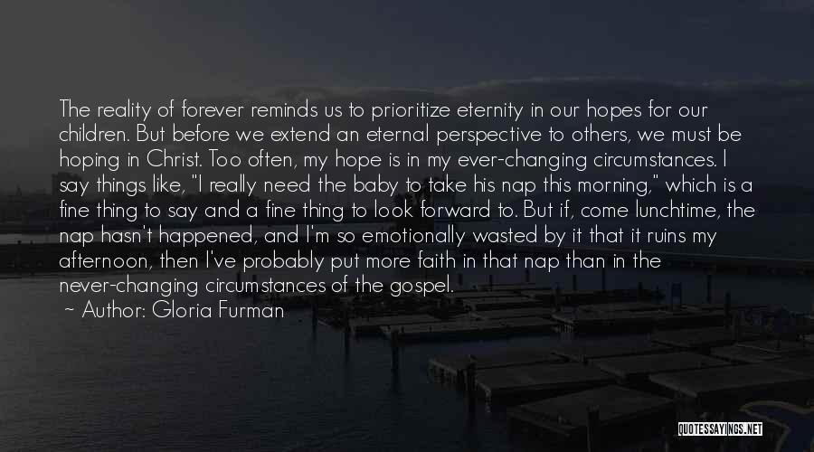 Hope In Christ Quotes By Gloria Furman