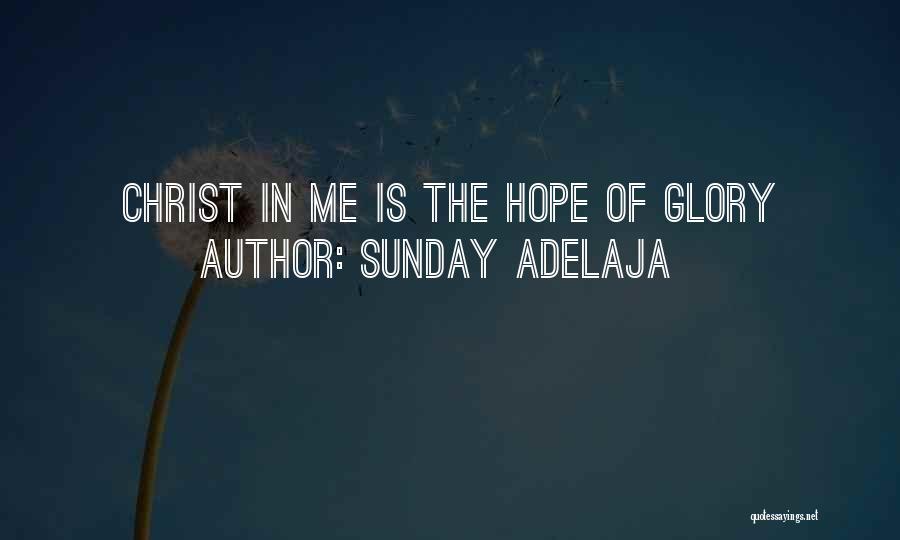 Hope In Christ Quotes By Sunday Adelaja