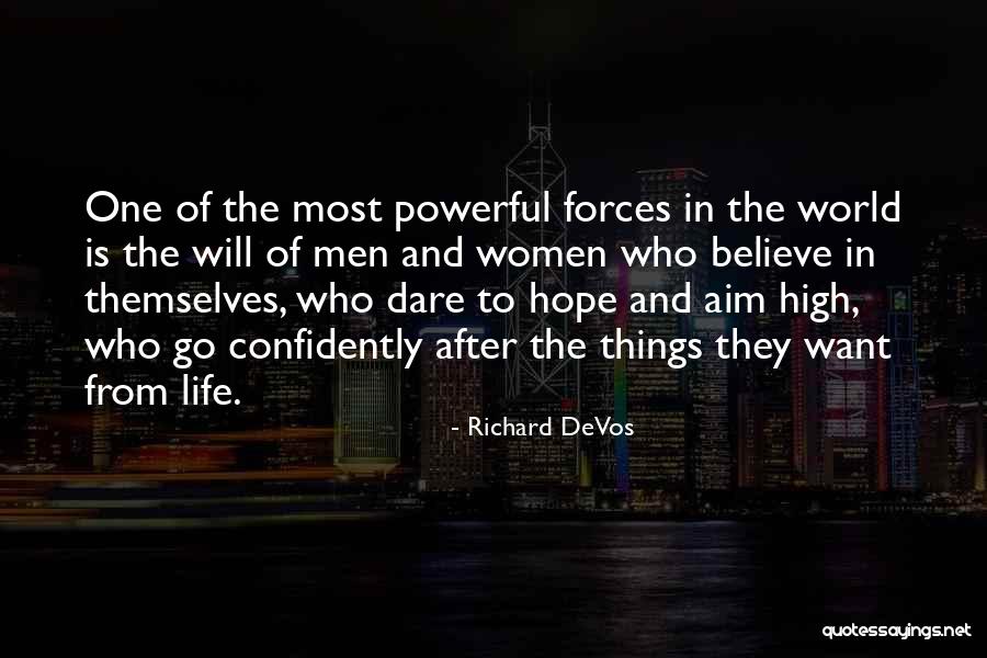 Hope In Life Quotes By Richard DeVos