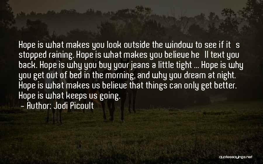 Hope In Night Quotes By Jodi Picoult