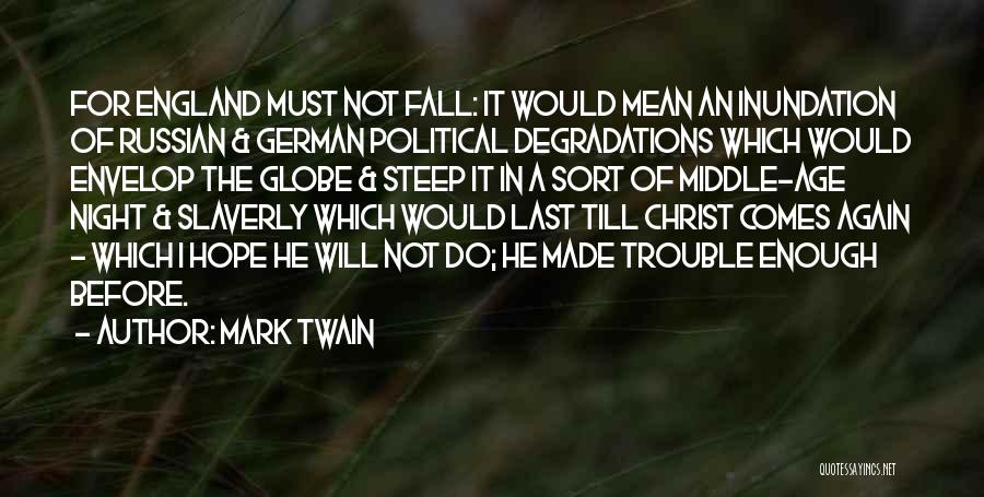 Hope In Night Quotes By Mark Twain
