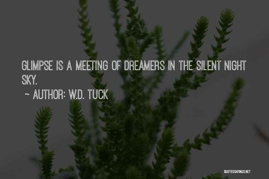 Hope In Night Quotes By W.D. Tuck