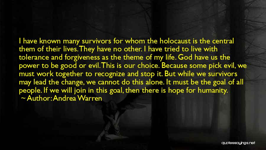 Hope In The Holocaust Quotes By Andrea Warren