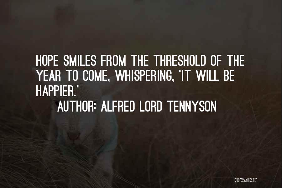 Hope In The New Year Quotes By Alfred Lord Tennyson