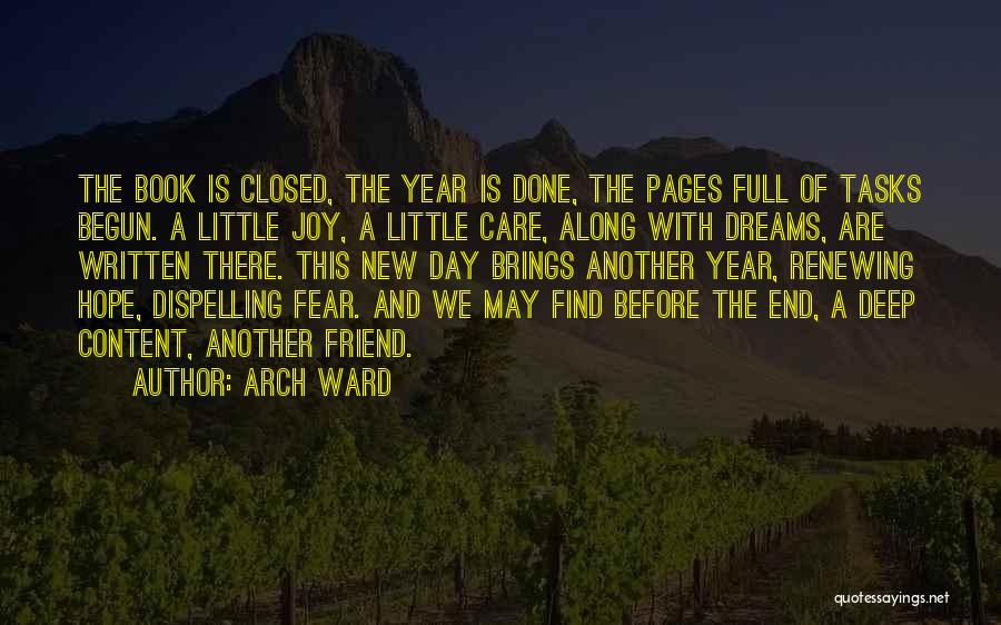 Hope In The New Year Quotes By Arch Ward