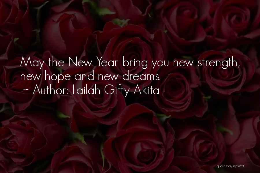 Hope In The New Year Quotes By Lailah Gifty Akita