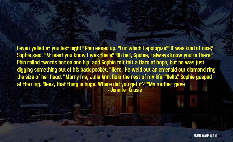 Hope Is A Good Thing Quotes By Jennifer Crusie Hope Is A Good Thing Quotes By Jennifer Crusie