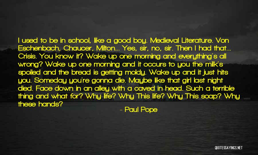 Hope Is A Good Thing Quotes By Paul Pope Hope Is A Good Thing Quotes By Paul Pope