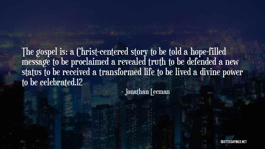 Hope Is Filled With Power Quotes By Jonathan Leeman Hope Is Filled With Power Quotes By Jonathan Leeman
