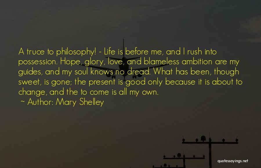 Hope Is Gone Quotes By Mary Shelley