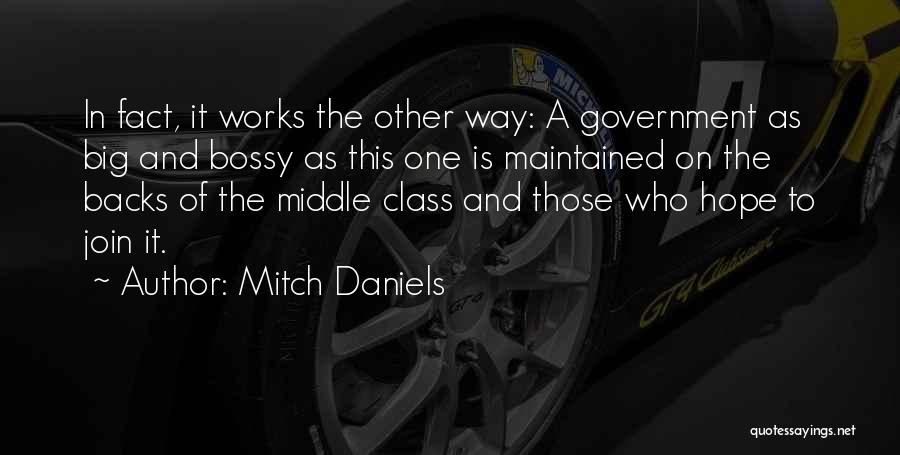 Hope It Works Out Quotes By Mitch Daniels