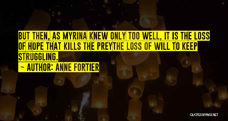 Hope Kills You Quotes By Anne Fortier