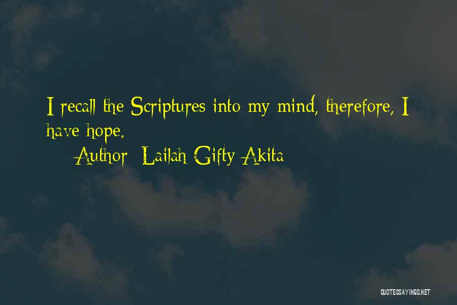 Hope Love Bible Quotes By Lailah Gifty Akita