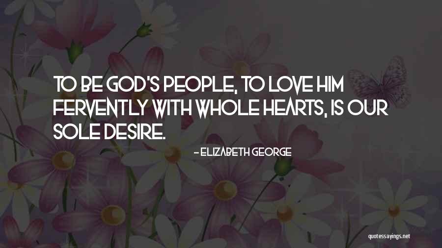 Hope Love Joy Peace Quotes By Elizabeth George