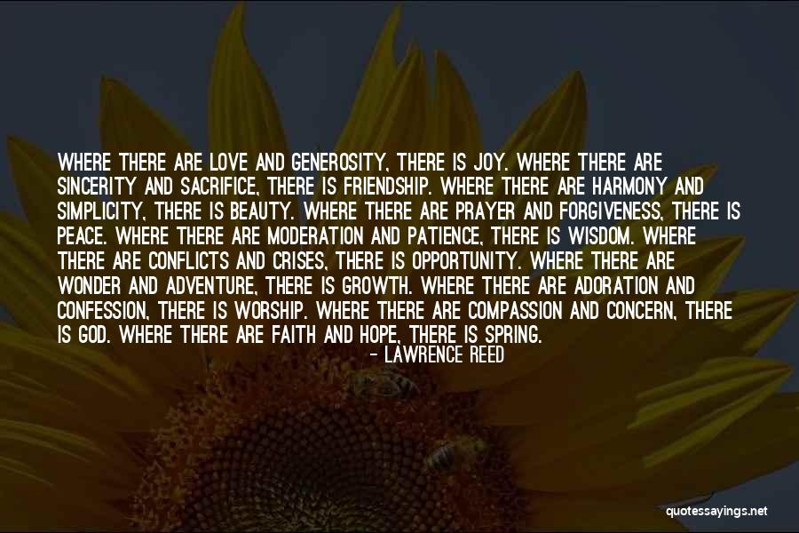 Hope Love Joy Peace Quotes By Lawrence Reed Hope Love Joy Peace Quotes By Lawrence Reed