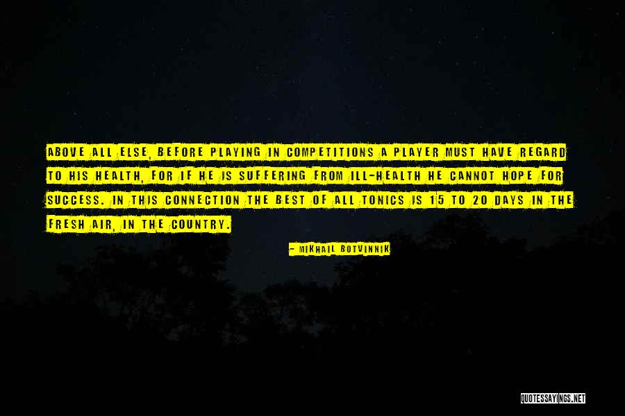 Hope Of Success Quotes By Mikhail Botvinnik Hope Of Success Quotes By Mikhail Botvinnik