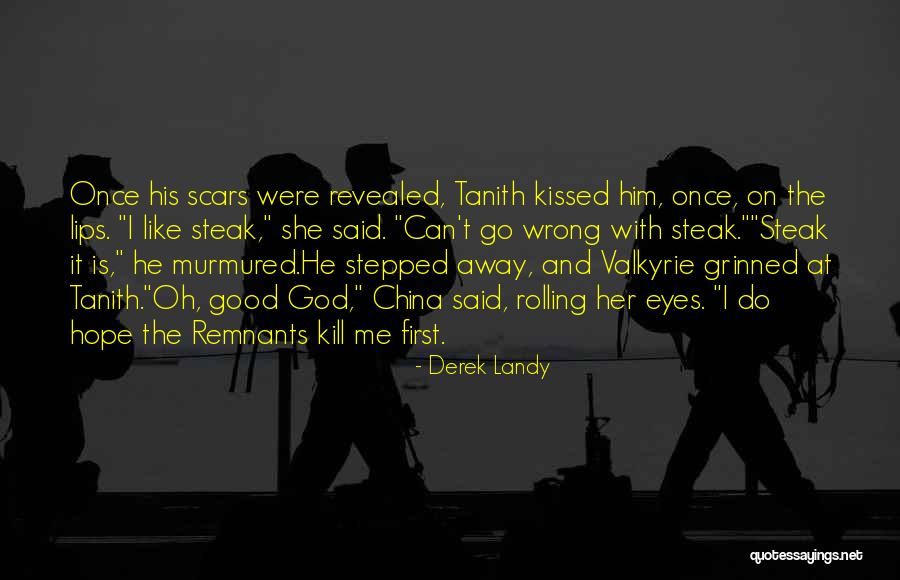 Hope On God Quotes By Derek Landy Hope On God Quotes By Derek Landy