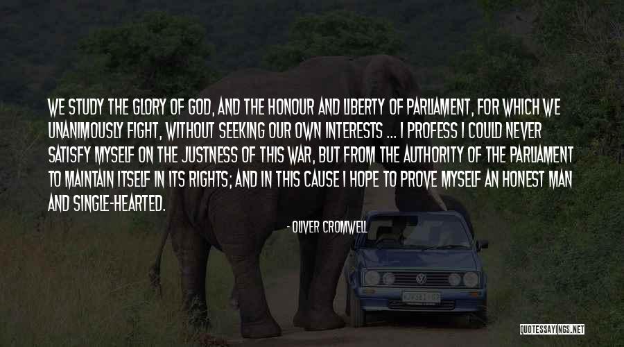 Hope On God Quotes By Oliver Cromwell