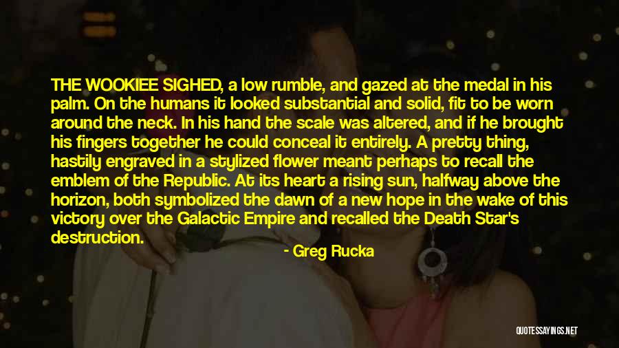 Hope On The Horizon Quotes By Greg Rucka Hope On The Horizon Quotes By Greg Rucka