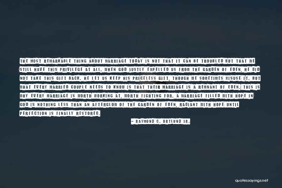 Hope Restored Quotes By Raymond C. Ortlund Jr. Hope Restored Quotes By Raymond C. Ortlund Jr.