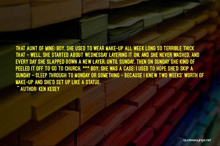 Hope She's Worth It Quotes By Ken Kesey