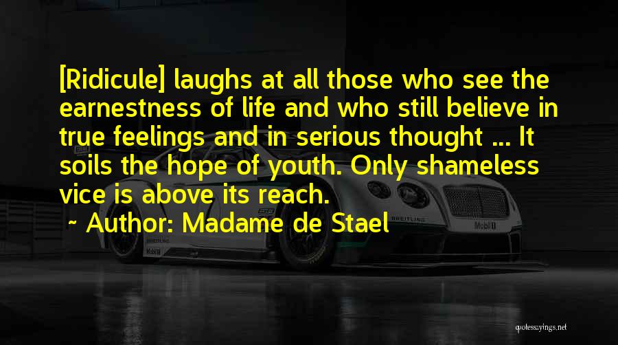 Hope Still Quotes By Madame De Stael