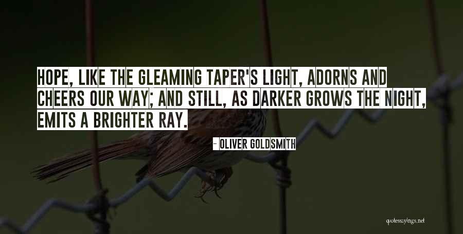 Hope Still Quotes By Oliver Goldsmith