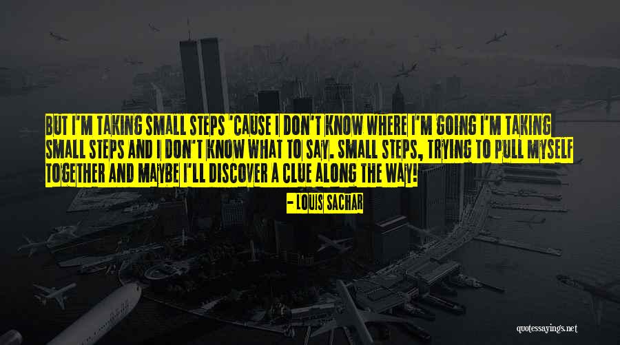 Hope That I Dont Fall Quotes By Louis Sachar Hope That I Dont Fall Quotes By Louis Sachar