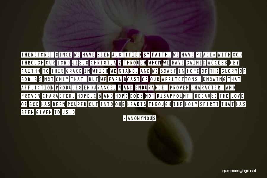 Hope Through Jesus Christ Quotes By Anonymous Hope Through Jesus Christ Quotes By Anonymous
