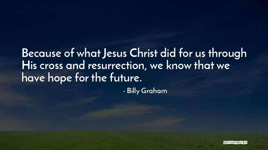 Hope Through Jesus Christ Quotes By Billy Graham Hope Through Jesus Christ Quotes By Billy Graham