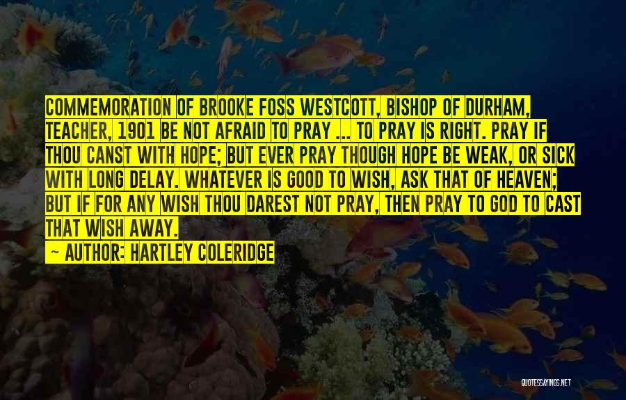 Hope To Be Good Quotes By Hartley Coleridge