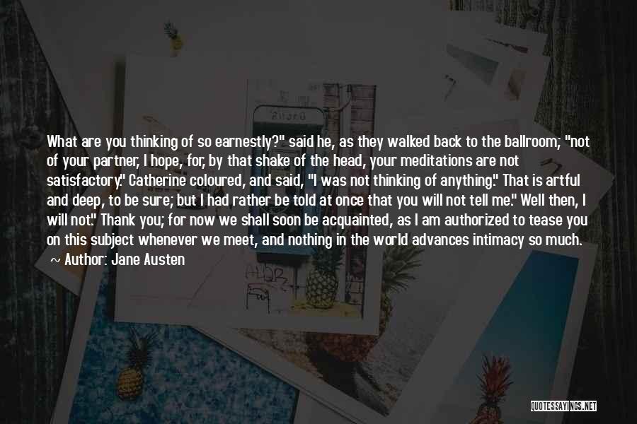 Hope To Meet Soon Quotes By Jane Austen