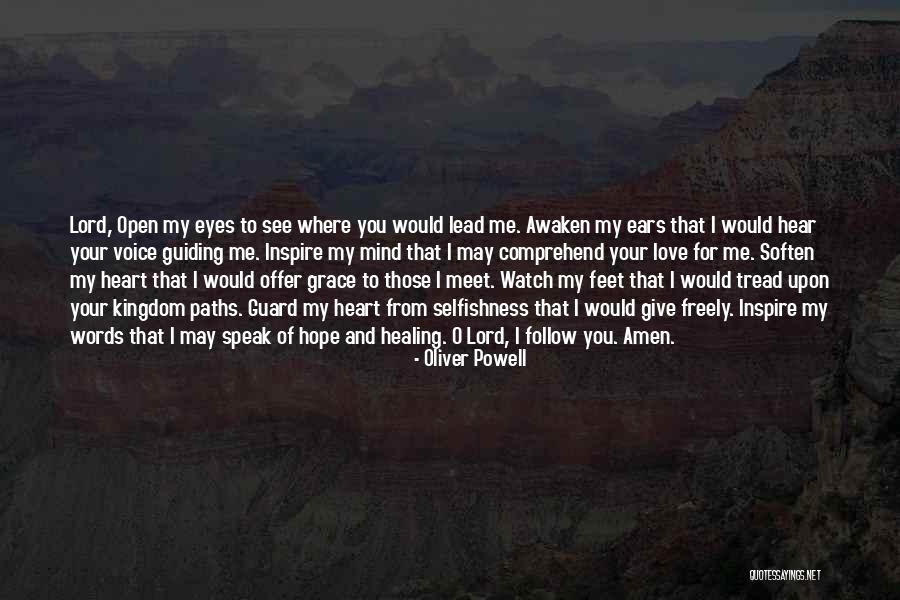 Hope To Meet Soon Quotes By Oliver Powell