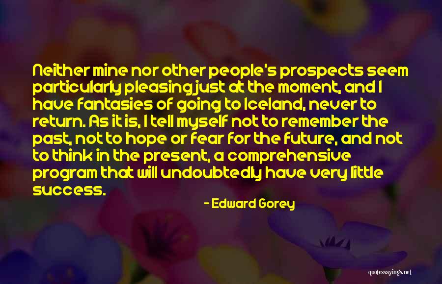 Hope To Success Quotes By Edward Gorey Hope To Success Quotes By Edward Gorey