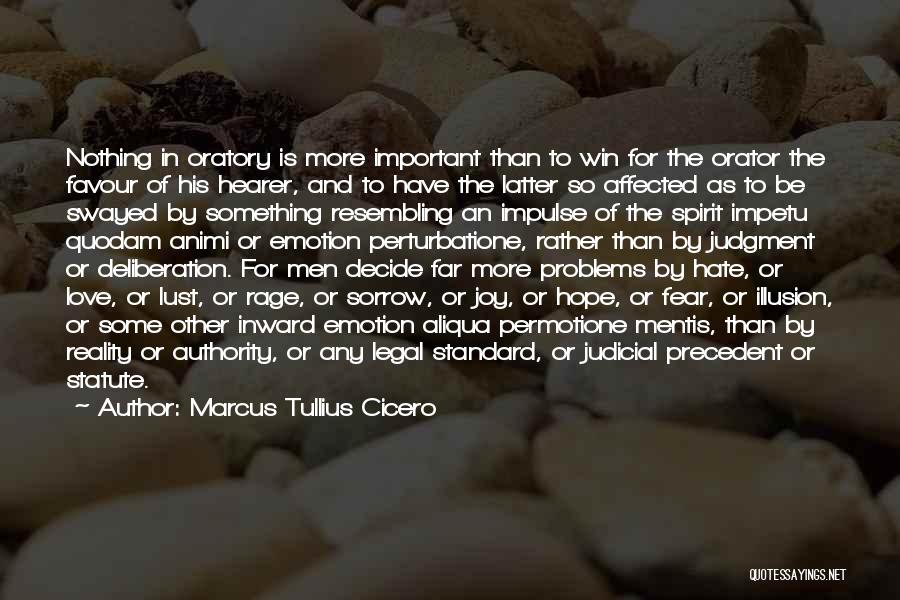 Hope To Win Quotes By Marcus Tullius Cicero