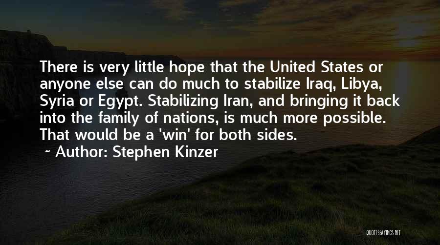 Hope To Win Quotes By Stephen Kinzer