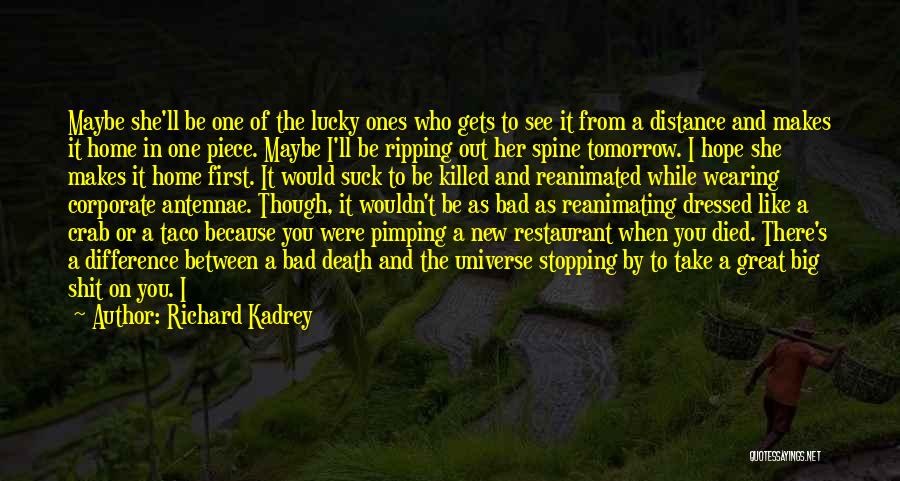 Hope Tomorrow Quotes By Richard Kadrey