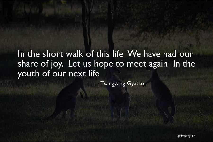 Hope We Meet Quotes By Tsangyang Gyatso Hope We Meet Quotes By Tsangyang Gyatso