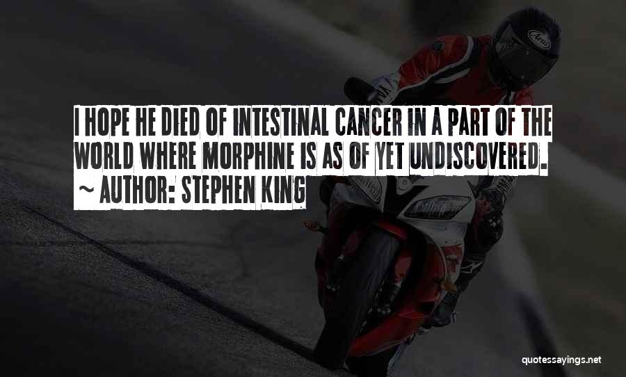 Hope With Cancer Quotes By Stephen King