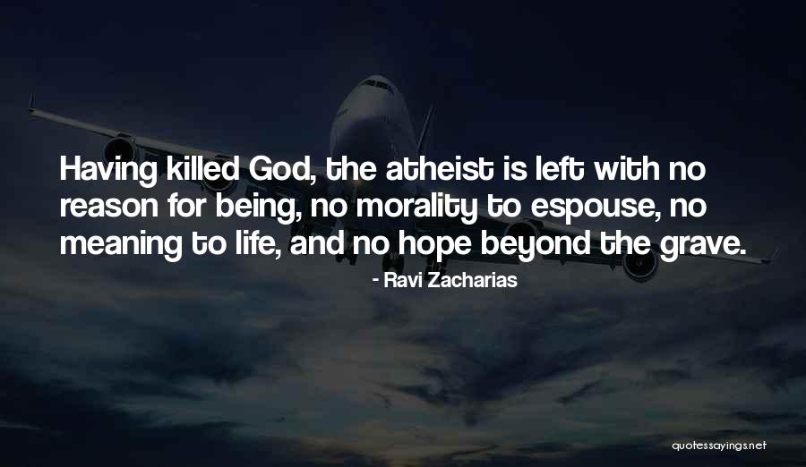 Hope With God Quotes By Ravi Zacharias