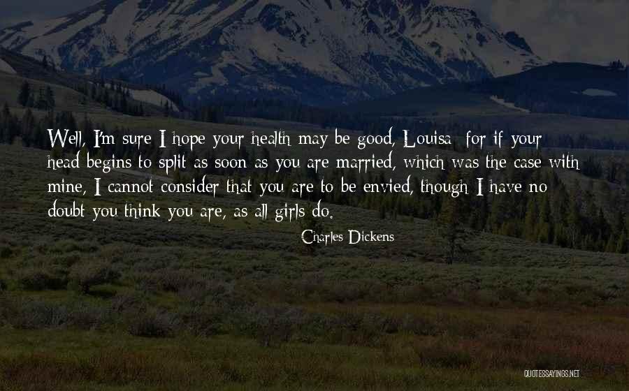 Hope You Are Mine Quotes By Charles Dickens Hope You Are Mine Quotes By Charles Dickens