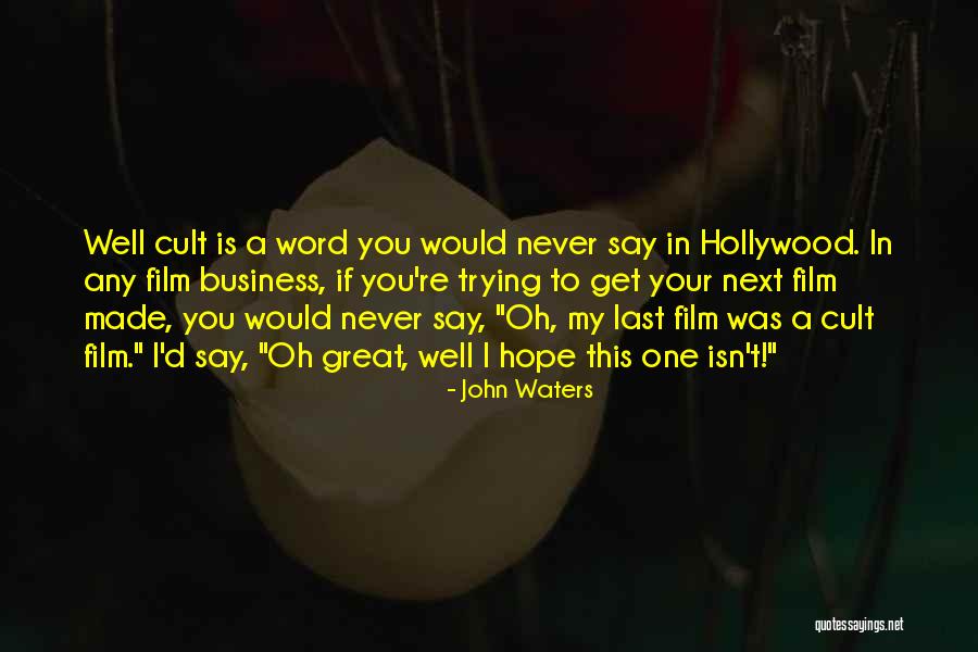 Hope You Get Well Quotes By John Waters Hope You Get Well Quotes By John Waters