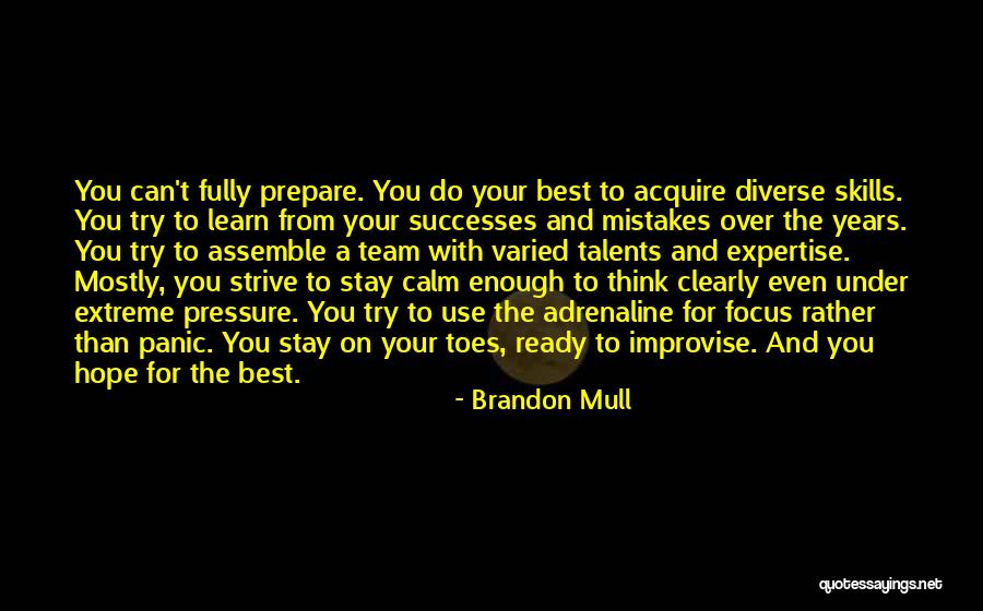 Hope You Stay Quotes By Brandon Mull