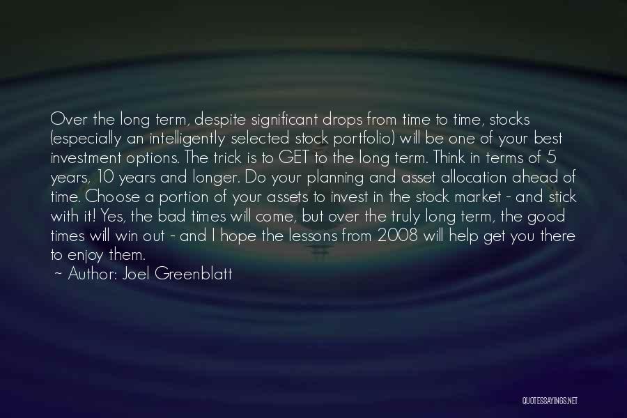 Hope You Win Quotes By Joel Greenblatt