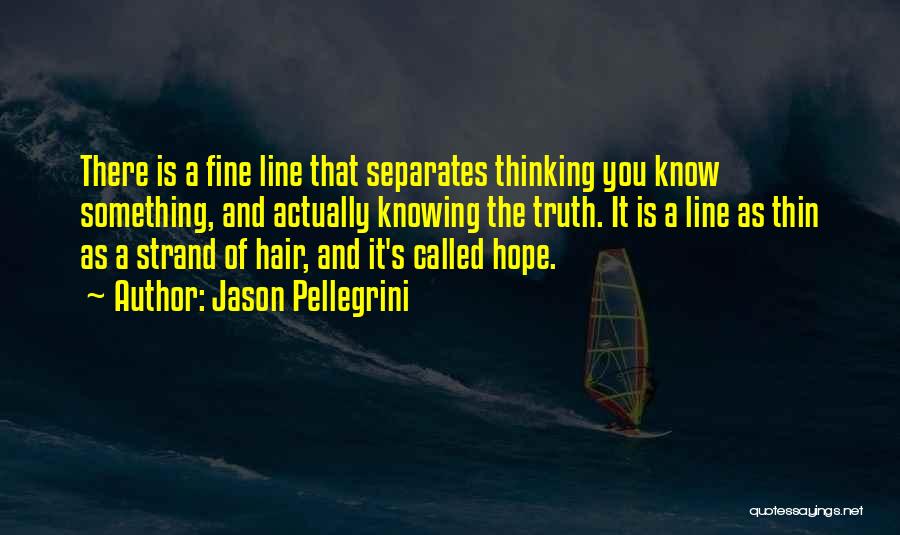 Hope You're Doing Fine Quotes By Jason Pellegrini