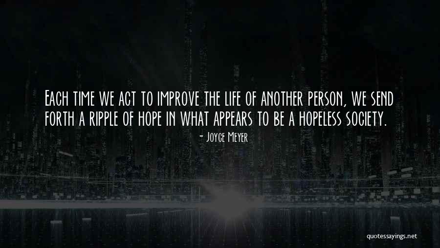 Hopeless In Life Quotes By Joyce Meyer Hopeless In Life Quotes By Joyce Meyer