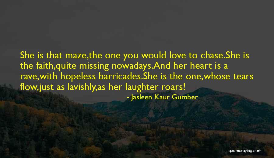 Hopeless Love Quotes By Jasleen Kaur Gumber