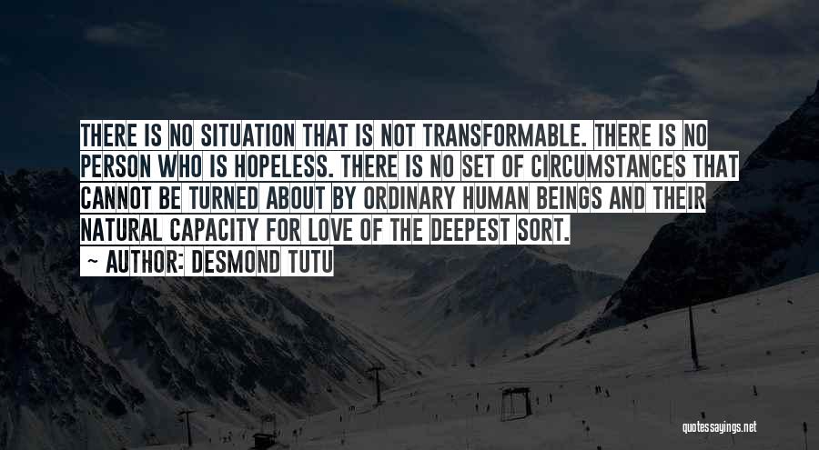 Hopeless Situation Quotes By Desmond Tutu