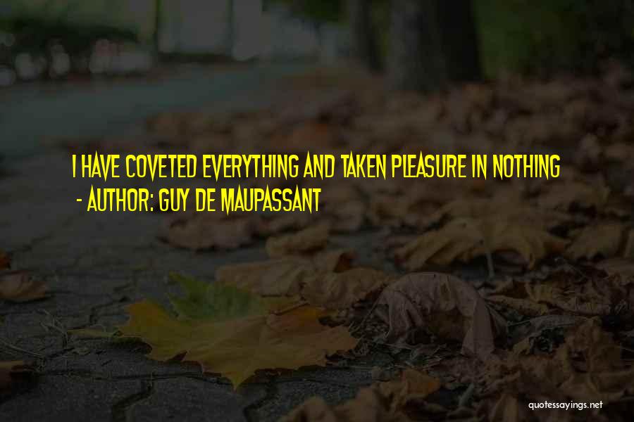 Hopelessness And Despair Quotes By Guy De Maupassant